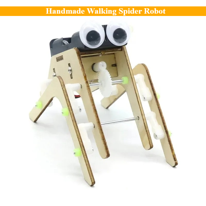 Science Project Robot - Imagination bricolage à la main marche