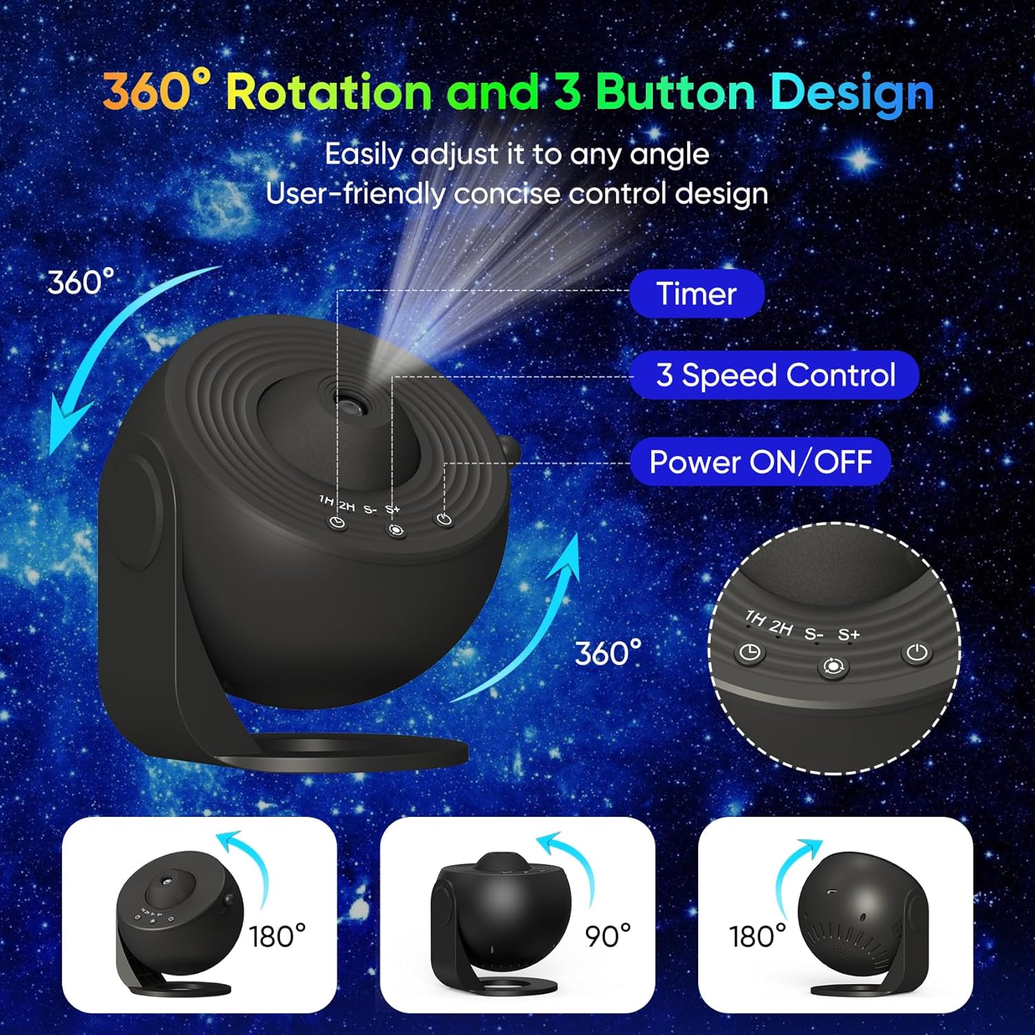 Projecteur d'étoiles de planét - Planetarium Projector Home avis et prix