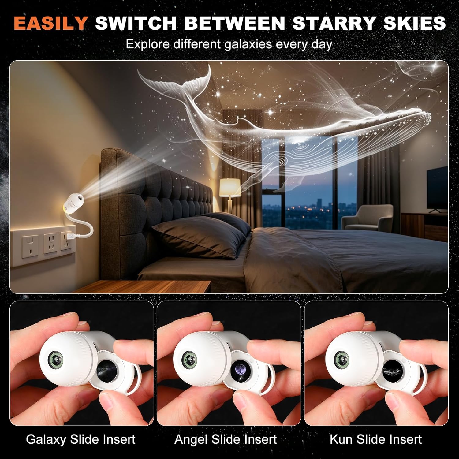 Projecteur Galaxie Veilleuse,  - Planetarium Projector Home avis et prix