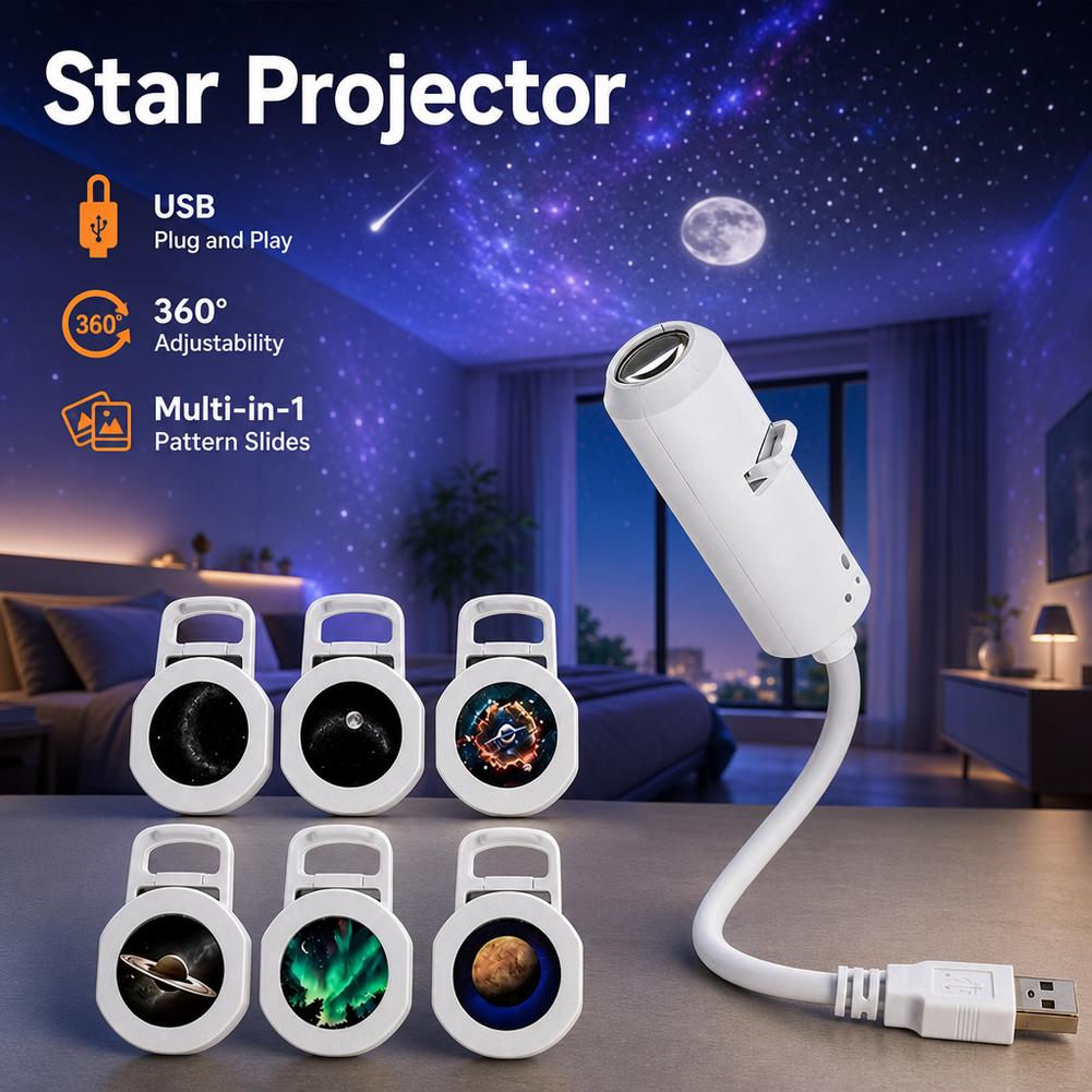 Nouveau projecteur USB multi-f - Planetarium Projector Home avis et prix